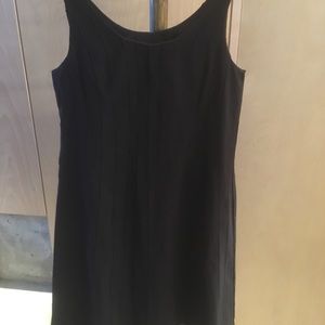 Black cotton A-line dress Eileen Fisher